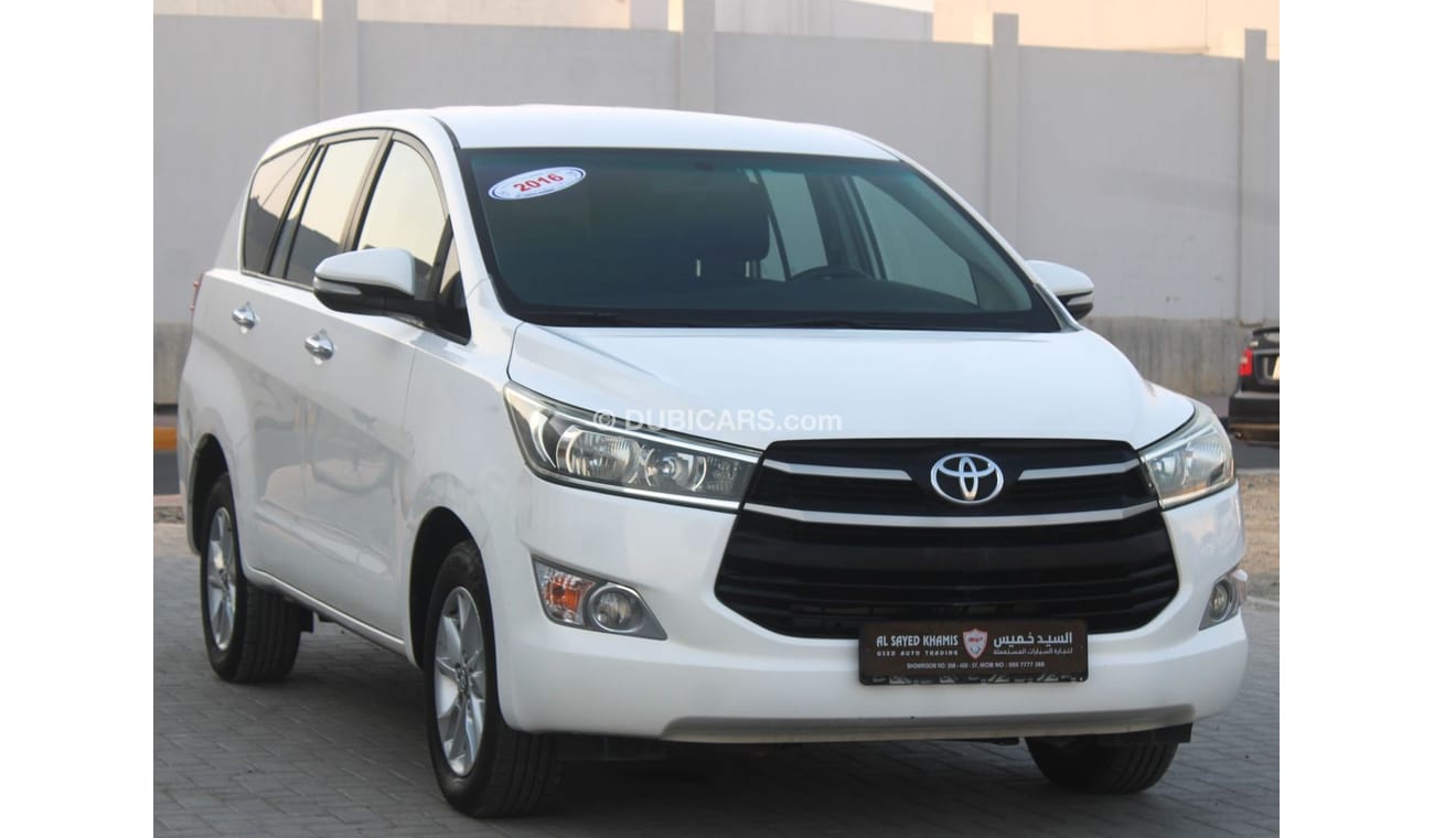 Toyota Innova SE Toyota Innova 2016 GCC, in excellent condition