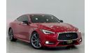 Infiniti Q60 Red Sport 2019 Infiniti Q60 S Red Sport, Full Infiniti Service History, Warranty, Low Kms, GCC