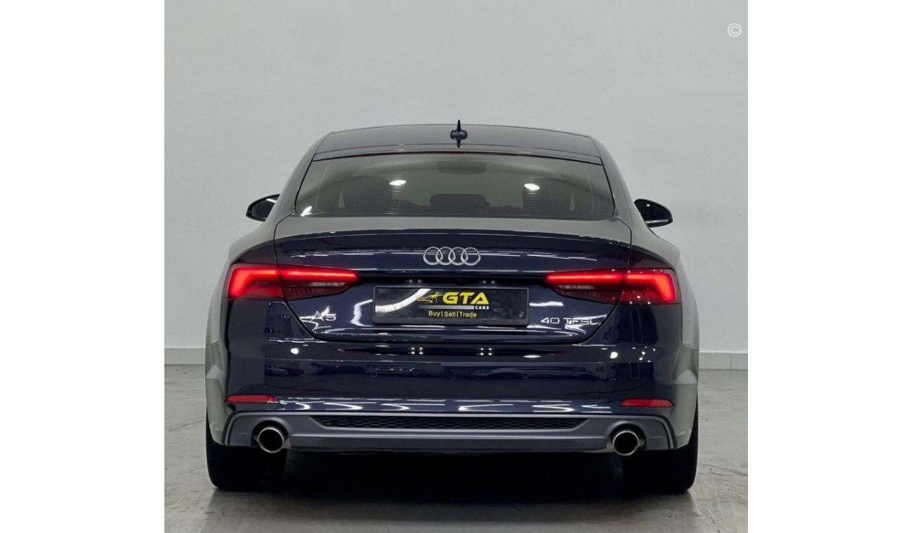 Audi A5 40 TFSI Design 2018 Audi A5 Coupe 40TFSI, Full Service History, Warranty, GCC