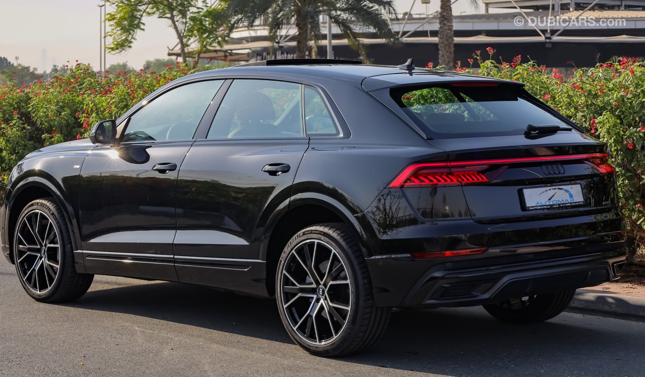 أودي Q8 3.0L V6 Quattro 55-TFSI S-Line , خليجية 2022 , 0 كم , مع ضمان 3 سنوات أو 100 كم