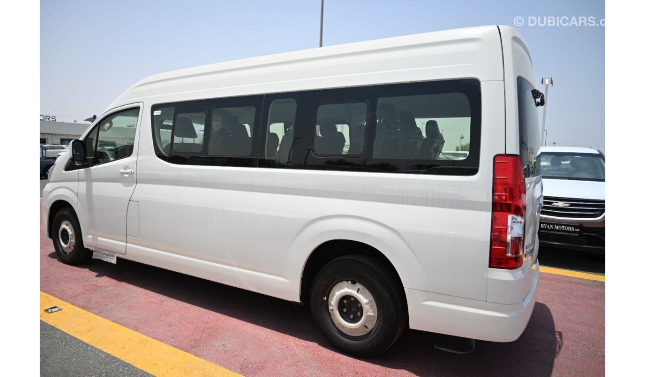 تويوتا هاياس Toyota HIACE HIGHROOF GL 2.8L Diesel, RWD, VAN, 4Doors, Color White, Model 2023, Manual Transmission