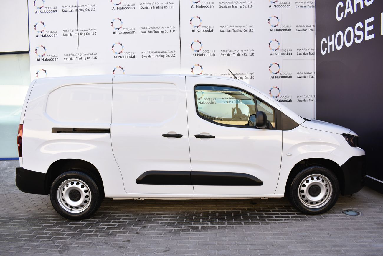 بيجو بارتنر AED 879 PM | K9 VAN 1.6L MT DIESEL 2023 GCC AGENCY WARRANTY UP TO 2028 OR 100K KM