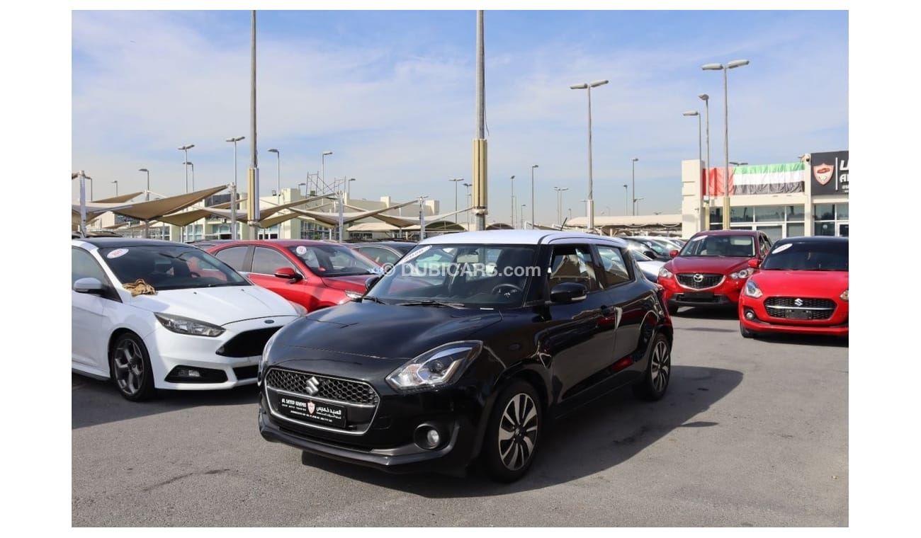 سوزوكي سويفت GLX خالية من الحوادث - خليجي - رقم واحد الفل  - مصنع اليابان - صبغة وكالة