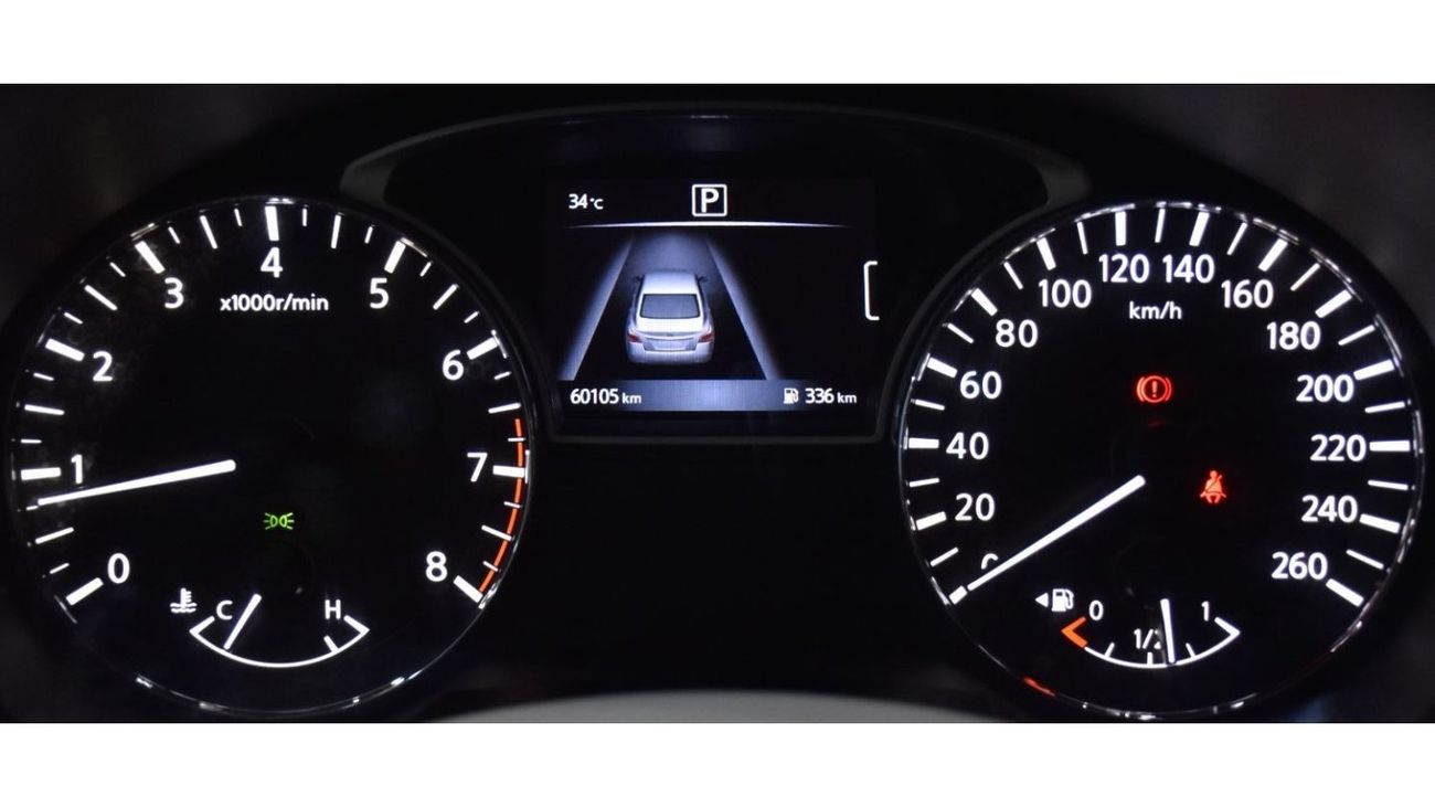 نيسان ألتيما EXCELLENT DEAL for our Nissan Altima 2.5 S ( 2018 Model ) in Red Color GCC Specs