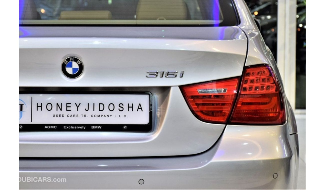 بي أم دبليو 316i Amazing BMW 316i 2011 Model!! in Silver Color! GCC Specs