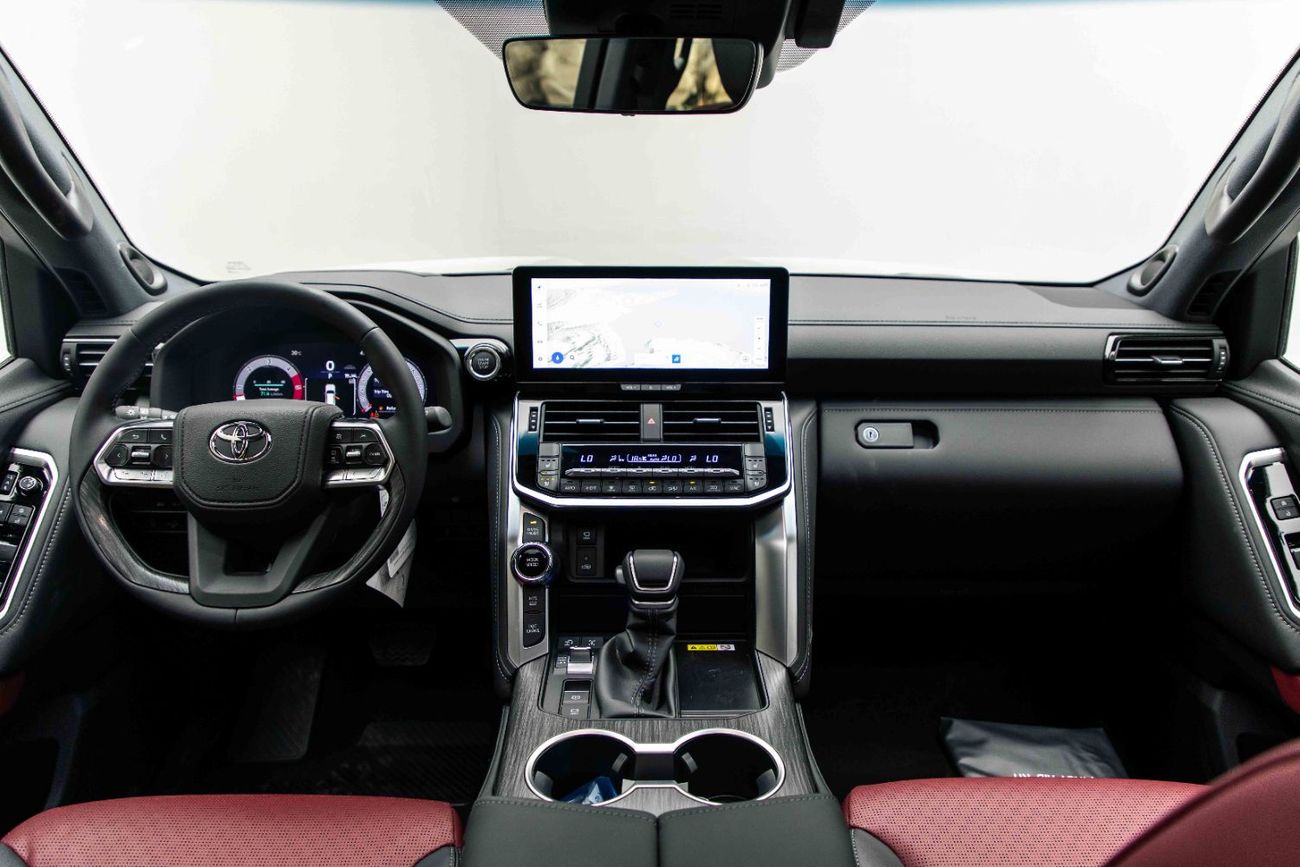 Toyota Land Cruiser VXR 3.3L - Attitude Black Inside Black & Dark Red | Export Only