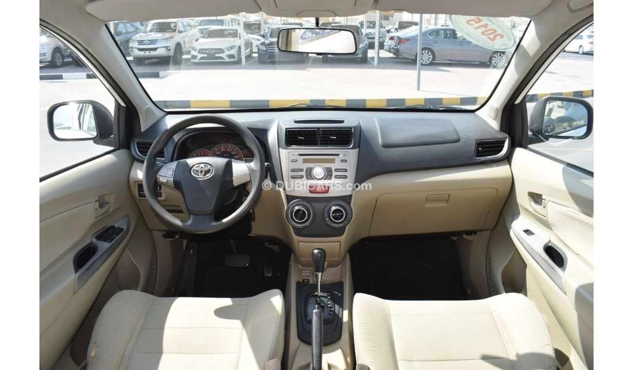 تويوتا أفانزا خليجي 2015 بدون صبغ بدون حوادث