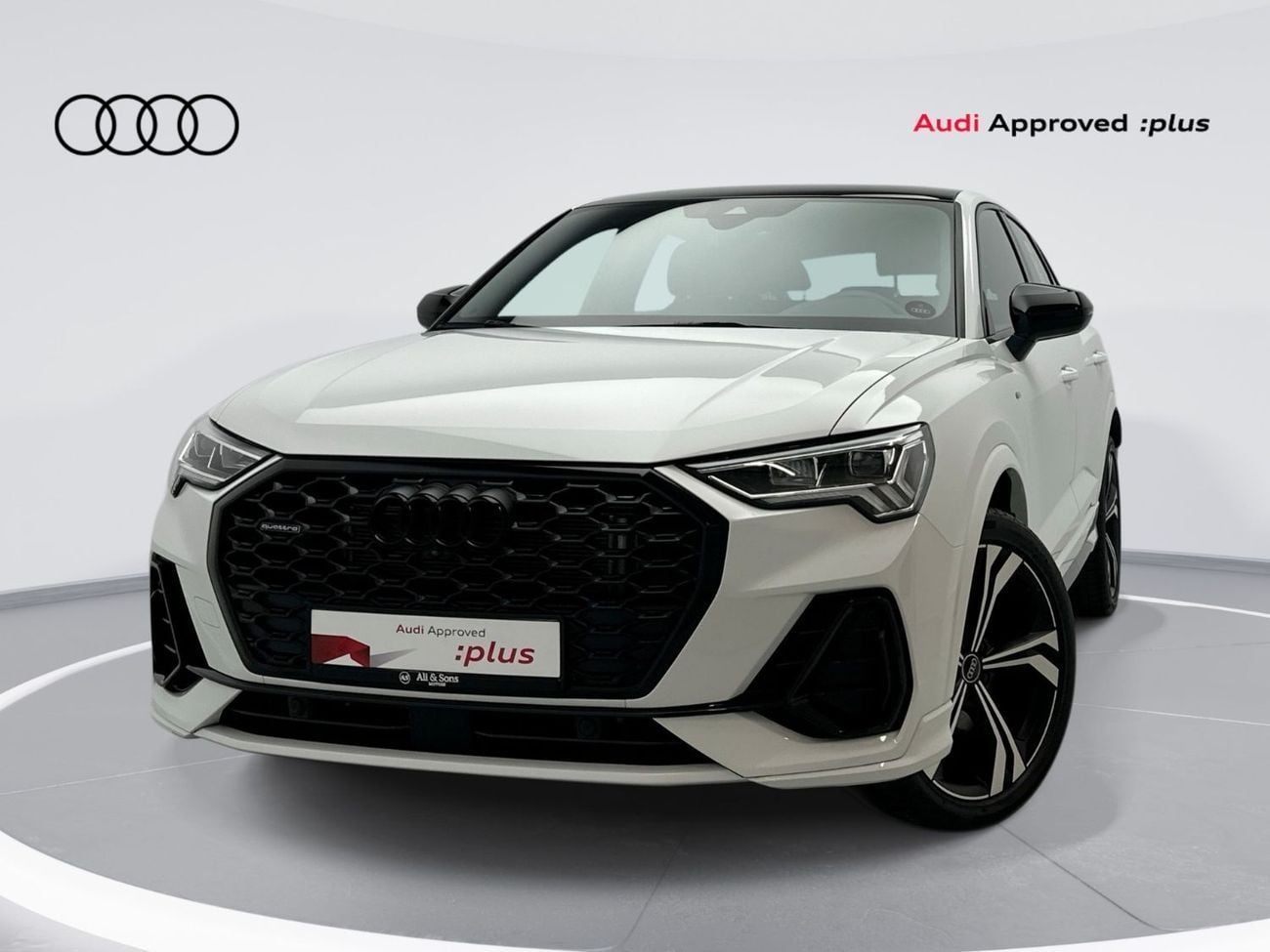 Audi Q3 40 TFSI S-LINE SPORTBACK Sportback 40 TFSI S Line 2.0L 4WD Q3 Sportback 40 TFSI quat 180hp S line (Ref# 03850)