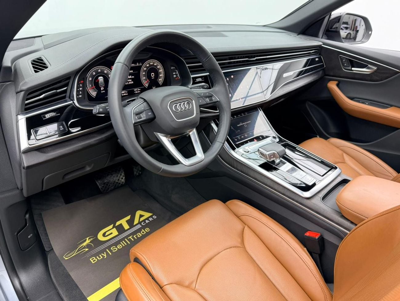Audi Q8 2023 Audi Q8 55 TFSI Quattro S-Line, 2028 Audi Warranty + Service Pack, Low Km, Fully Loaded, GCC
