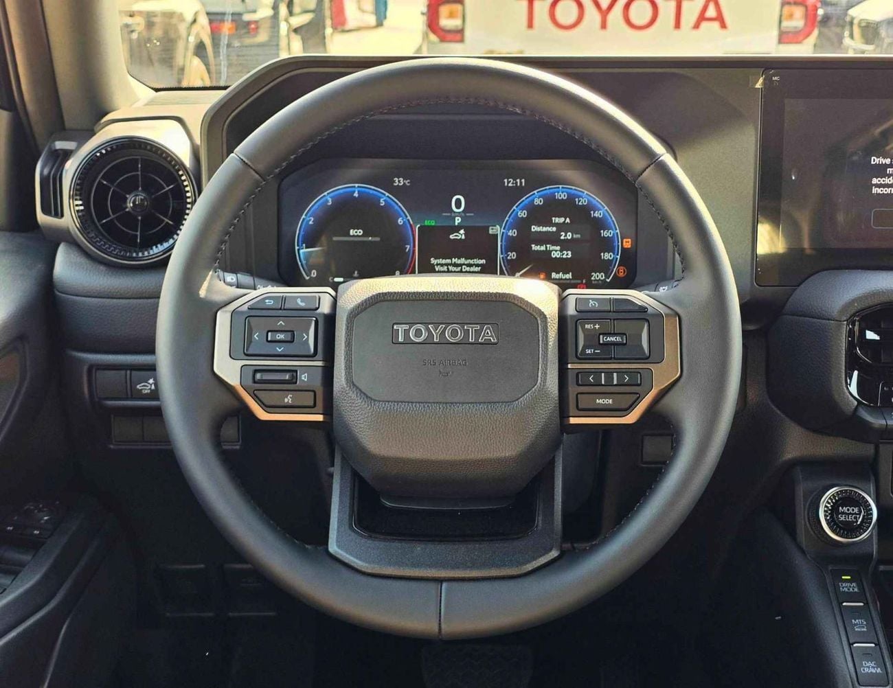 Toyota Prado ADVENTURE TURBO | 2.4L PETROL V4 | GCC SPEC | LEATHER WITH DRIVE ELECTRIC SEAT (CODE # PTADV2)