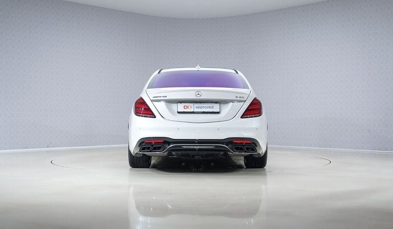 Mercedes-Benz S 63 AMG | AED 5,760 PM | 2 Years Unlimited Warranty
