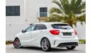 Mercedes-Benz A 45 AMG - 2 Y Warranty!  AED 1,897 per month - 0% Downpayment