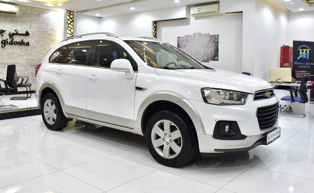 Chevrolet Captiva EXCELLENT DEAL for our Chevrolet Captiva LT ( 2017 Model ) in White Color GCC Specs