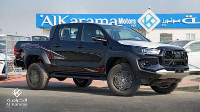 Toyota Hilux GR Sport | 4.0L V6 | Attitude Black | GCC Specs | 306 Camera | Zero KM