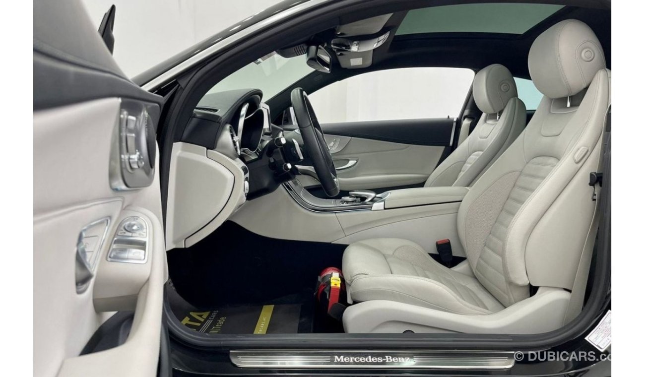 Mercedes-Benz C 200 AMG Pack 2018 Mercedes Benz C200 Coupe AMG, Full Sercice History, Warranty, GCC