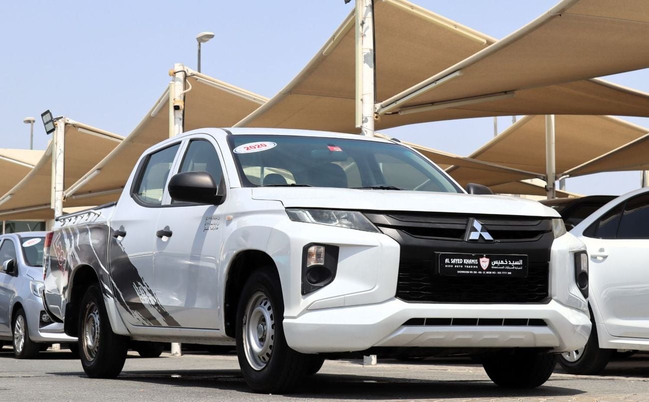 ميتسوبيشي L200 GL خالية من الحوادث - خليجية - دفع ثنائي - حالة ممتازة من الداخل والخارج