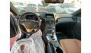 Hyundai Genesis HYUNDAI GENESIS COUPE, 2.0L, WHITE WITH BROWN LEATHER INTERIOR, MODEL 2014 FOR EXPORT