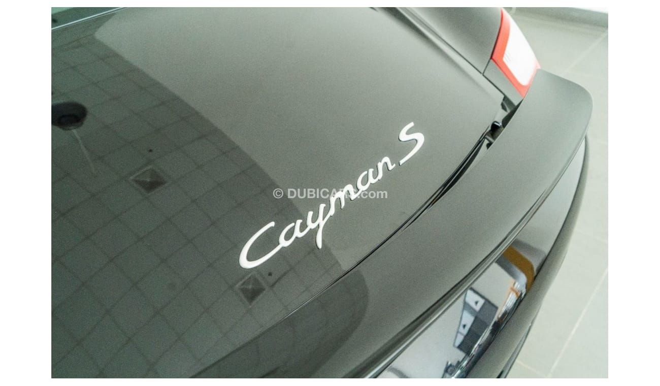 Porsche 718 Cayman 2008 Porsche Cayman S / Manual Transmission