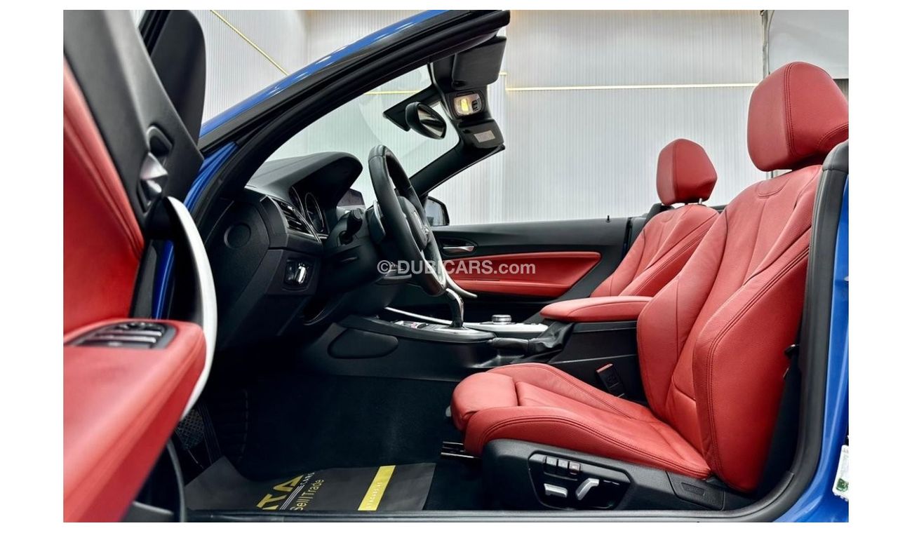 BMW 220i Std 2018 BMW 220i M-Sport Convertible, Warranty, Full Options, Low Kms, GCC