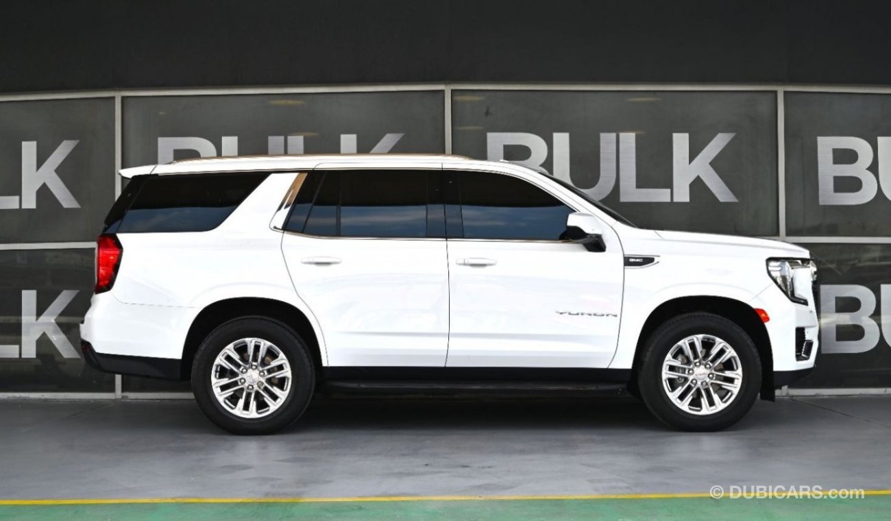 GMC Yukon ‎GMC Yukon SLE AWD - Original Paint - Under Warranty - Rear Dvd - 7 Seater - AED 3,223 M/P