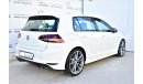 Volkswagen Golf R 2.0L AWD TURBO 2016 GCC DEALER WARRANTY