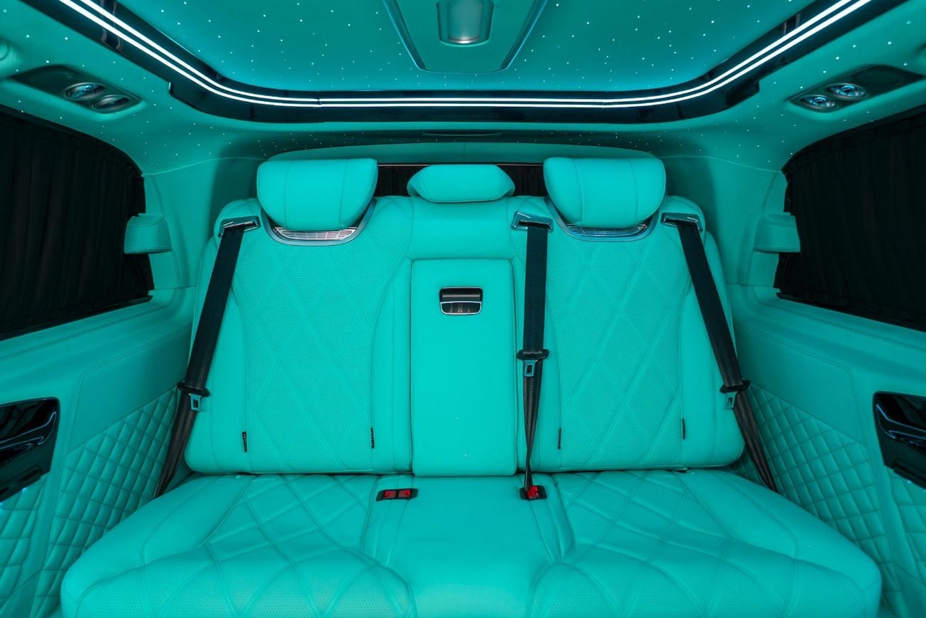 مرسيدس بنز فيتو Two-Tone Exterior | Turquoise Luxury Interior | Captain Seats | Starlight Roof | 360° Camera