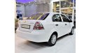 Chevrolet Aveo EXCELLENT DEAL for this Chevrolet Aveo LS 2011 Model!! in White Color! GCC Specs