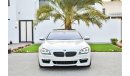 BMW 640i M-Kit 2015 - Fully Agency Serviced! - Top Spec! - AED 2,330 Per Month - 0% DP