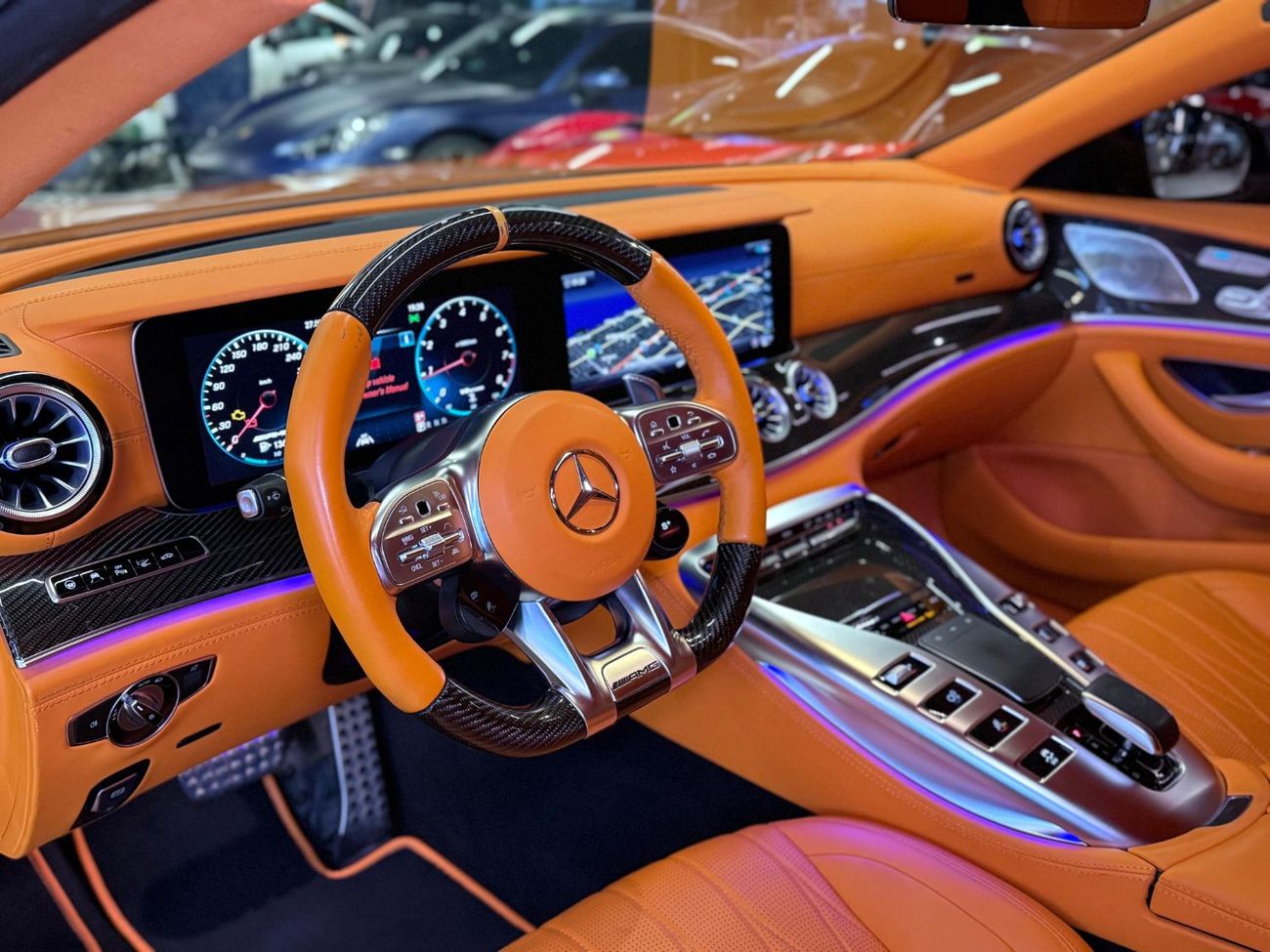 مرسيدس بنز GT 63 S 2020 Mercedes‑AMG GT63 S 4MATIC+ – GCC – 78,000 km - Gargash Service history