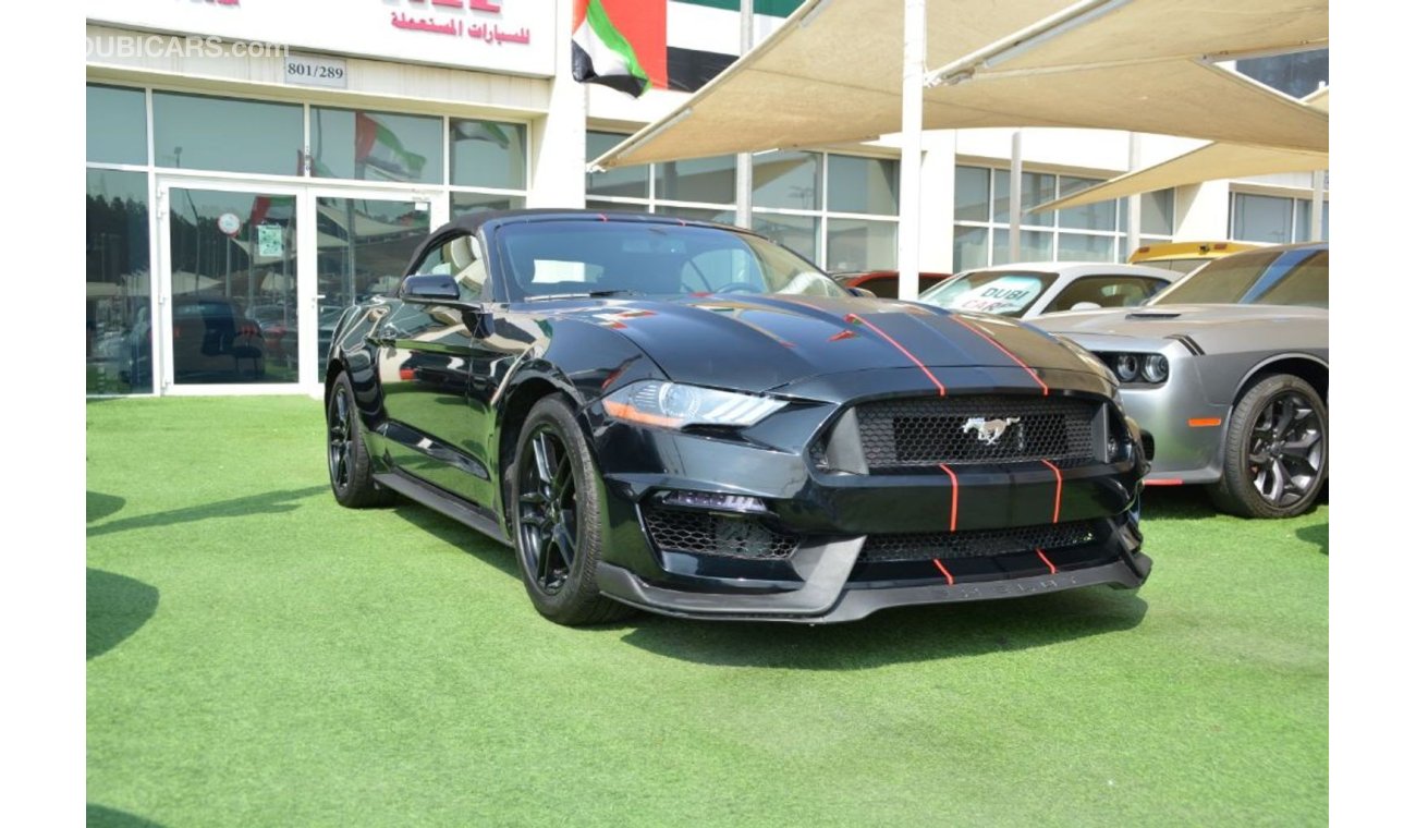 فورد موستانج Mustang Eco-Boost V4 2019, Convertible, Full Option, Very Good Condition