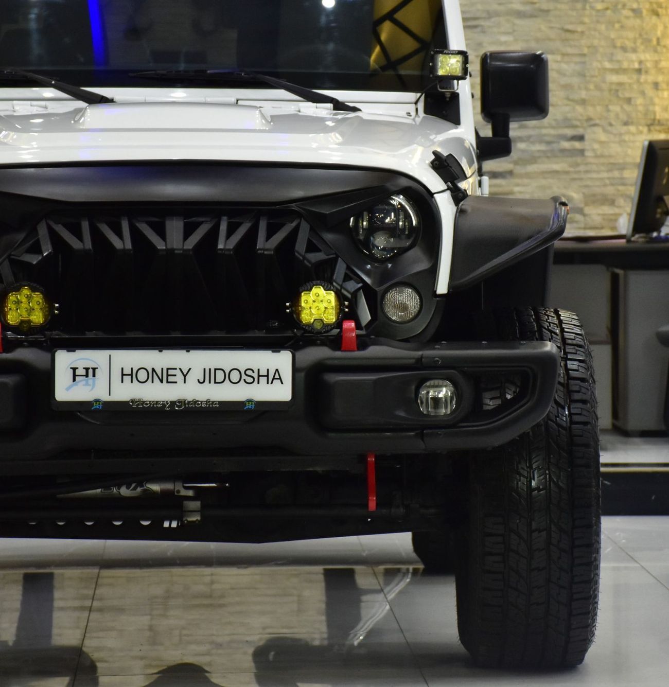 جيب رانجلر EXCELLENT DEAL for our Jeep Wrangler Sport ( 2017 Model ) in White Color GCC Specs