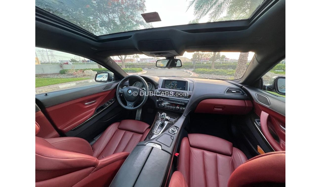 BMW 650i M Sport BMW 650 M KIT 2014 GCC IN LOW MILEAGE WITH DEALER WARRANTY