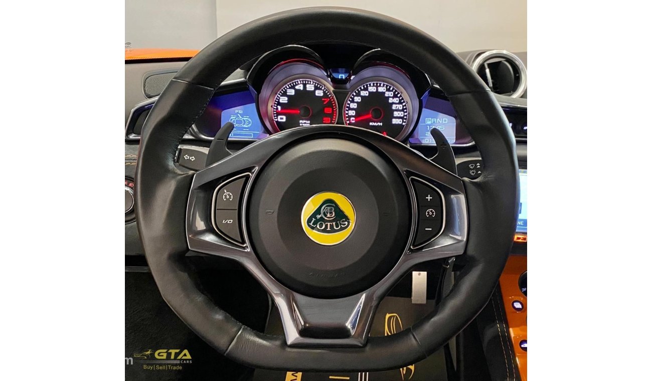 لوتس إيفورا 2019 Lotus Evora GT410 Sport, Lotus Warranty-Service History, GCC