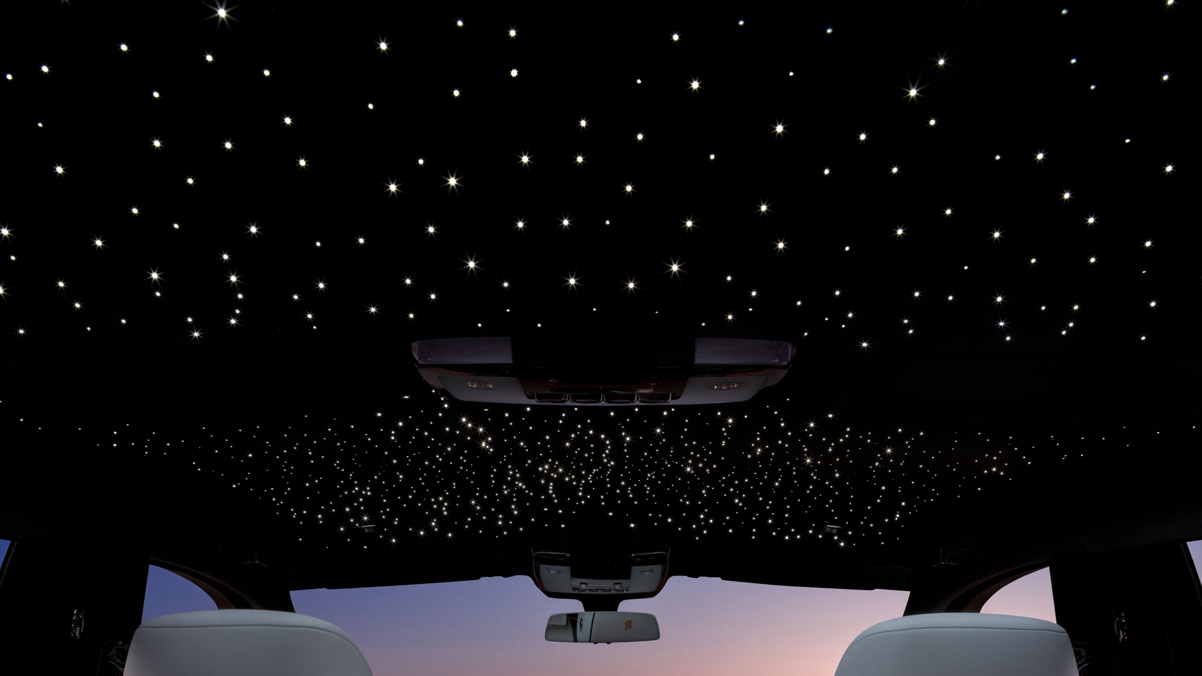 Rolls-Royce Phantom interior - Starlight Roof