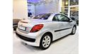 Peugeot 207 Amazing Peugeot 207 CC 2009 Model!! in Silver Color! GCC Specs