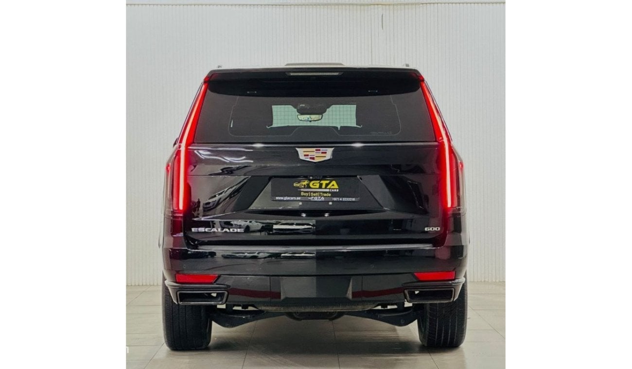 Cadillac Escalade Sport Platinum 2022 Cadillac Escalade Sport Top Option, 2027 Al Gahndi Warranty + Service Contrac