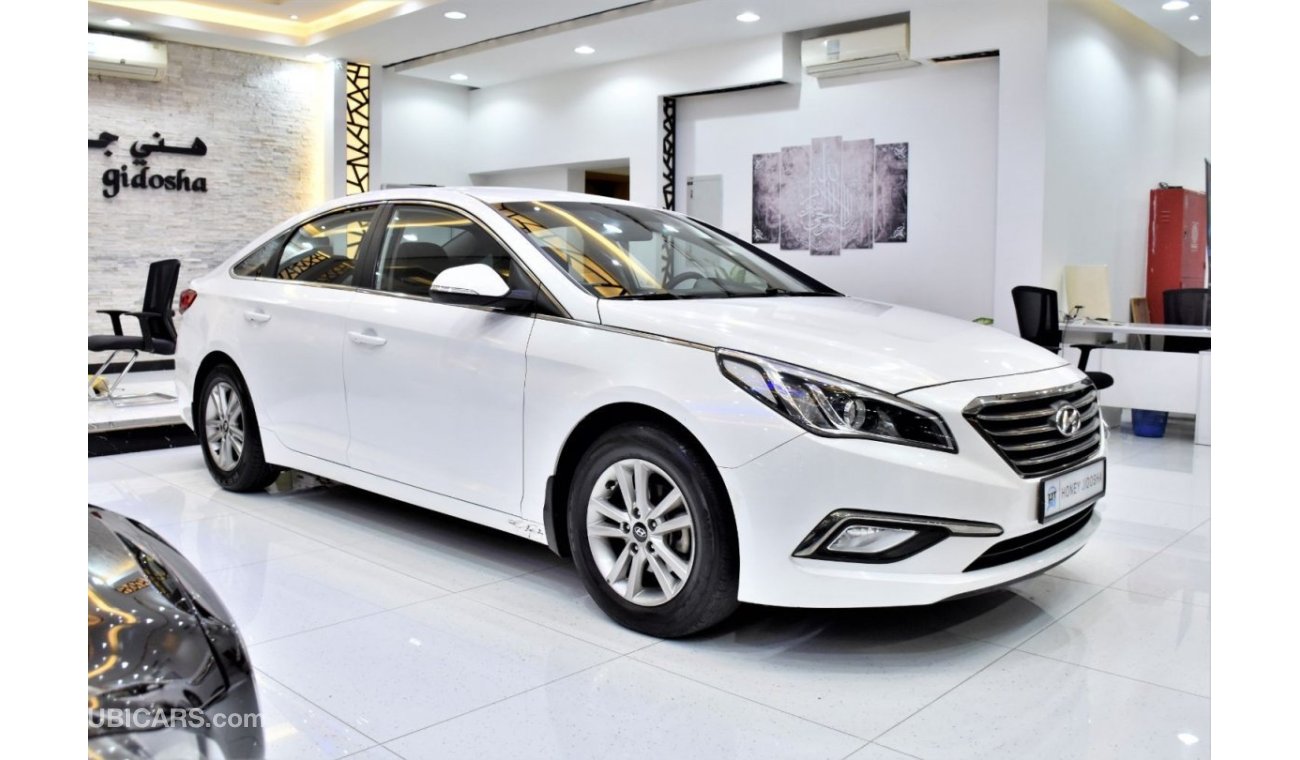 Hyundai Sonata EXCELLENT DEAL for our Hyundai Sonata ( 2017 Model ) in White Color GCC Specs