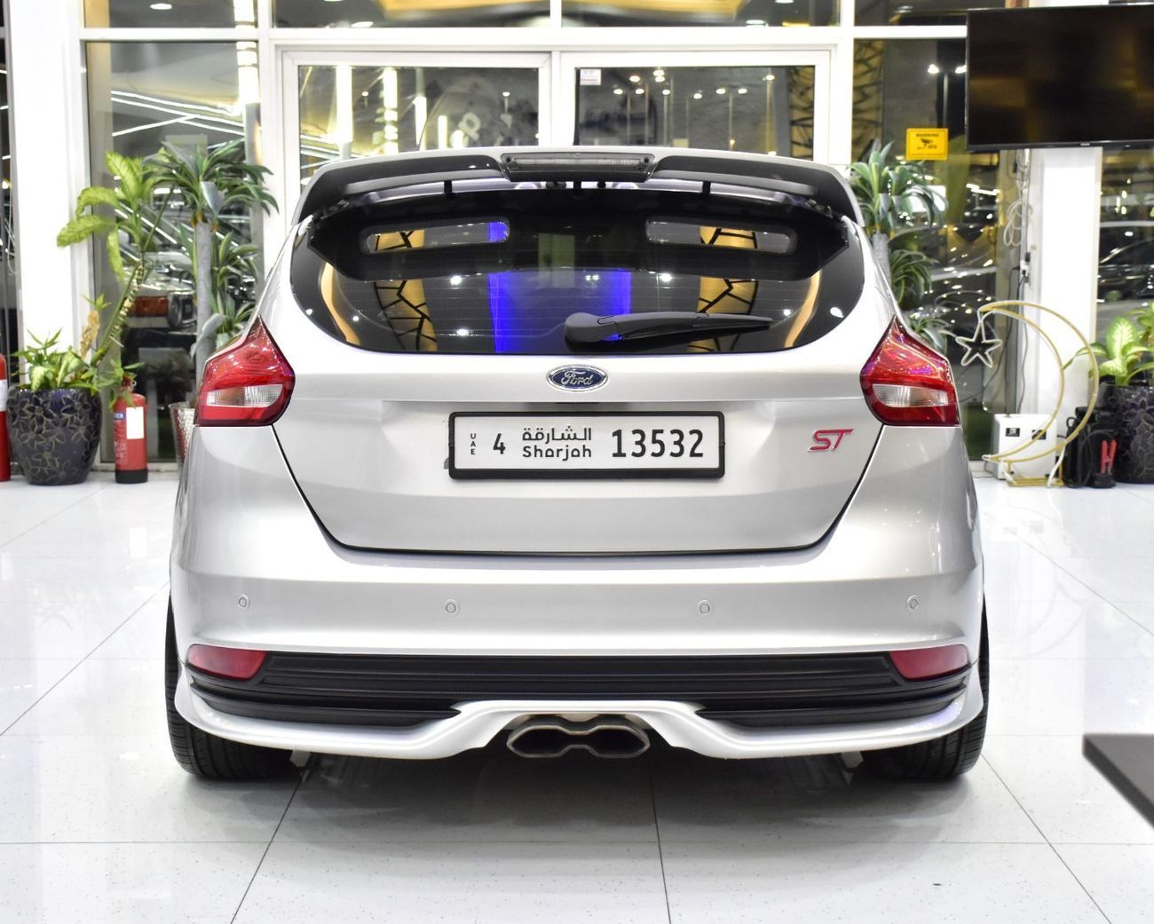 Ford Focus EXCELLENT DEAL for our Ford Focus ST ( 2017 Model ) in Silver Color GCC Specs