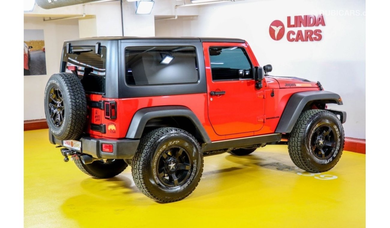 Jeep Wrangler RESERVED ||| Jeep Wrangler Willys 2017 GCC under Warranty with Zero Down-Payment.