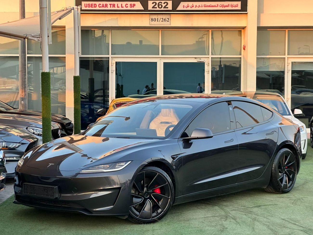 تسلا موديل 3 تسلا موديل 3 بروفرمنس خليجي 2025 صبغ وكاله تشييكات وكاله تحت الضمان