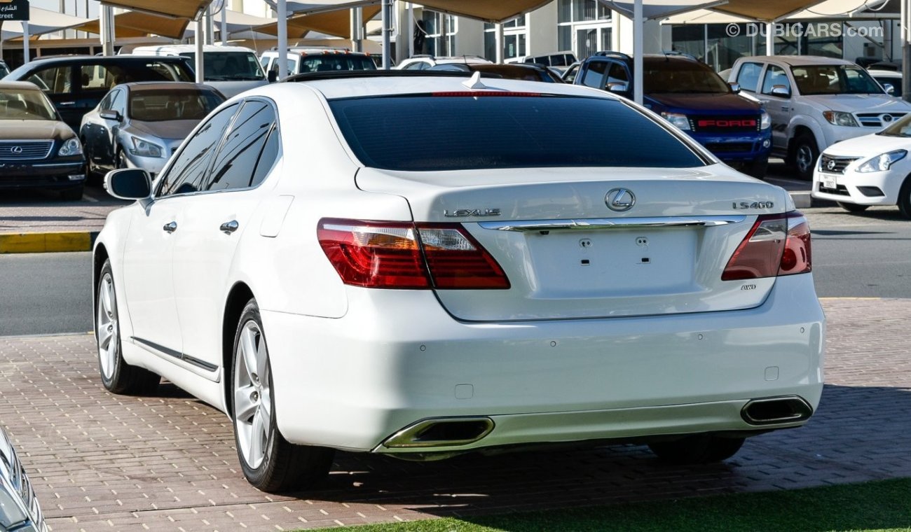 Lexus LS460 Pre owned Lexus LS 460 for sale in Sharjah by Prestige Used Cars Trading L.L.C. 8 cylinder engine, w