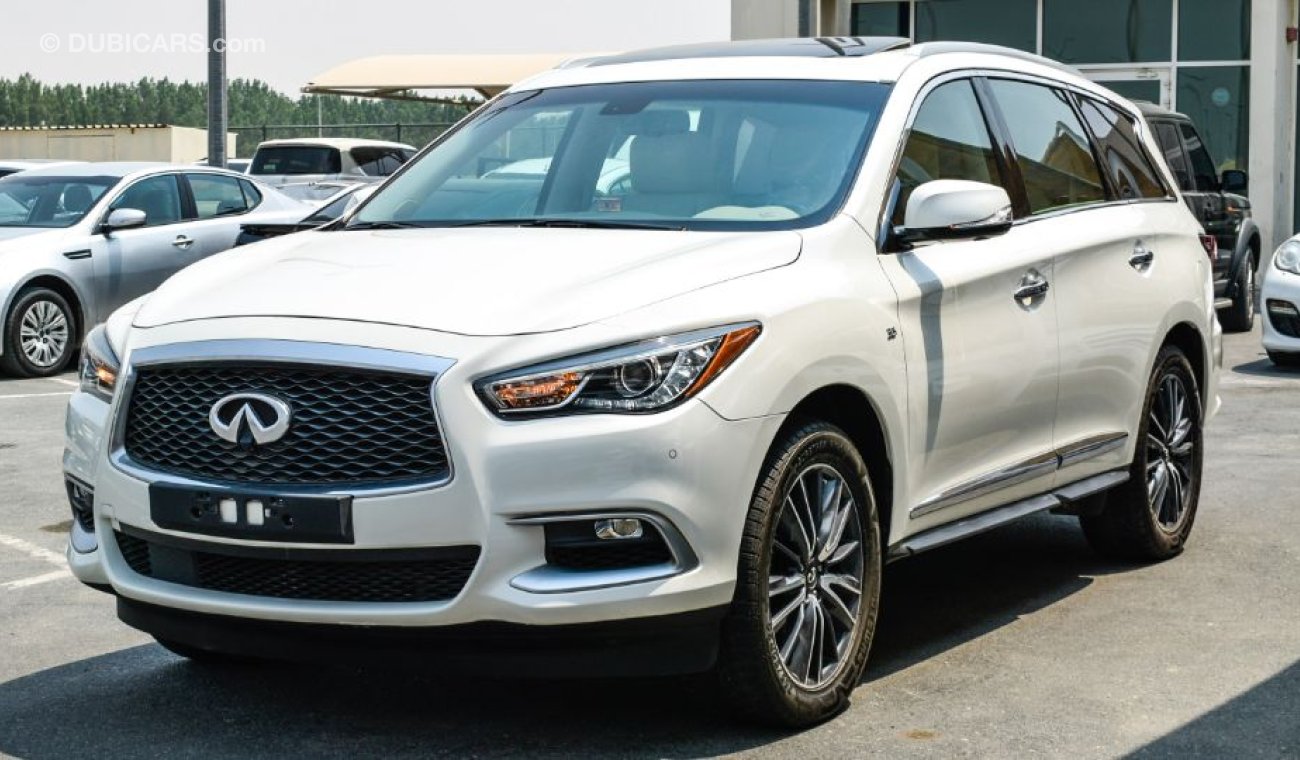 إنفينيتي QX60 انفنتي كيو اكس ٦٠ بريميم ٢٠١٦ مواصفات خليجيه فل اوبشن رقم 1 بدون حوادث او صبغ نهائيا بحالة الوكاله