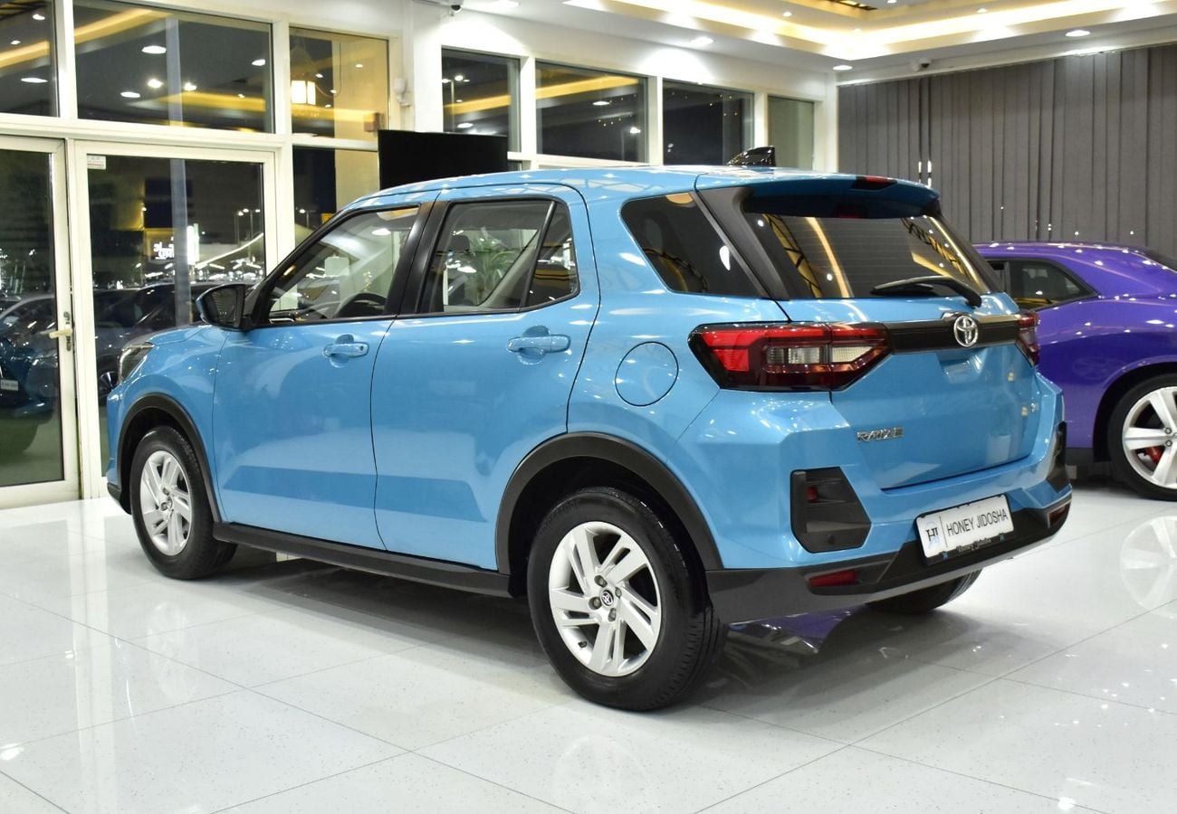 Toyota Raize EXCELLENT DEAL for our Toyota Raize E ( 2023 Model ) in Blue Color GCC Specs