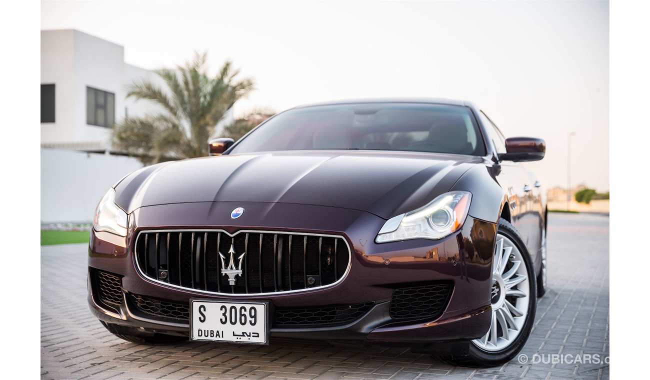 Maserati Quattroporte Low Mileage - AED 2,722 - 0% Downpayment