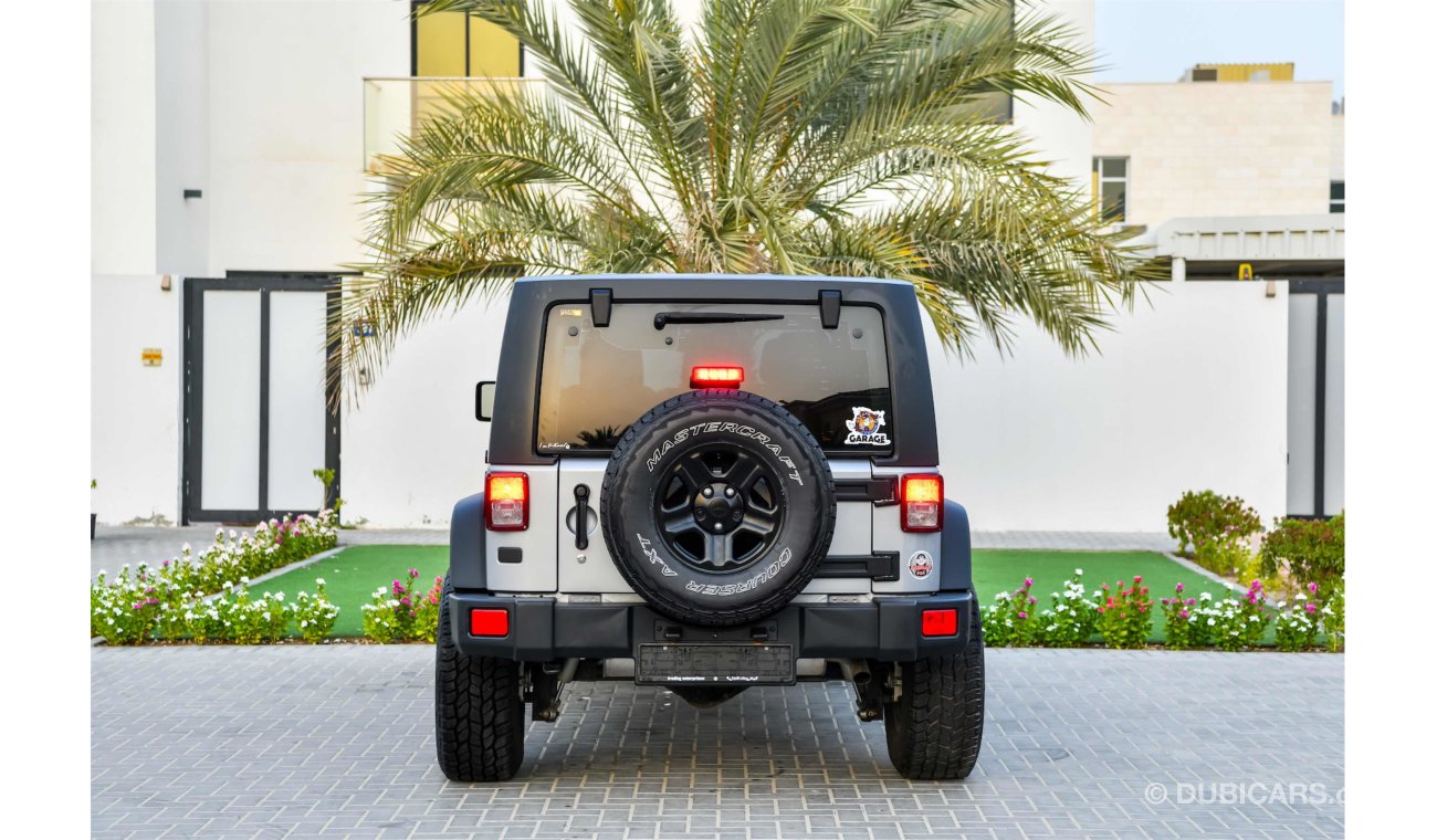 جيب رانجلر Unlimited Hard Top - Under Warranty - GCC - AED 1,645 P.M - 0% D.P