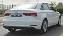 أودي A3 2018, 1.4L, GCC Specs with 3Yrs or 105K km Warranty and 45K km Free Service at Al Nabooda