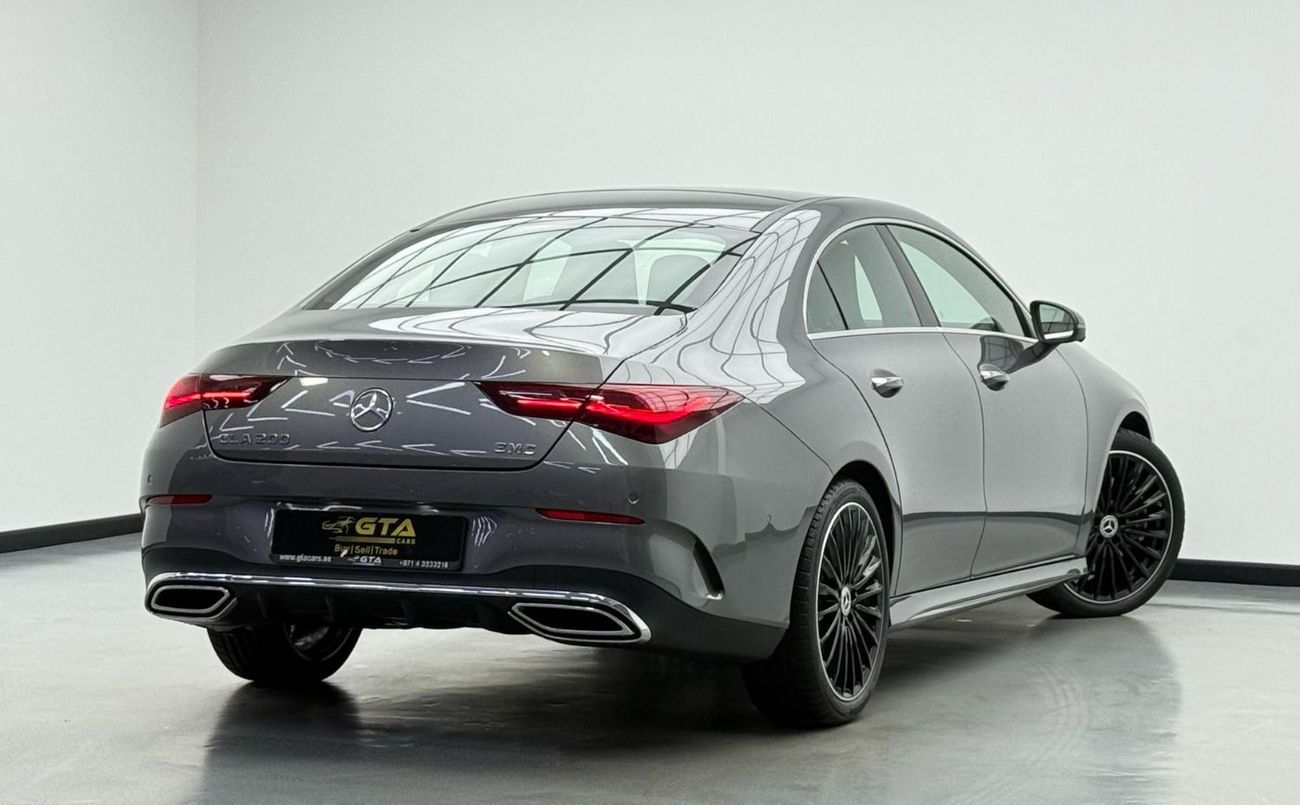 Mercedes-Benz CLA 200 *Brand New* 2025 Mercedes Benz CLA 200 AMG Premium, 5 Years Mercedes Warranty, Delivery Km, GCC