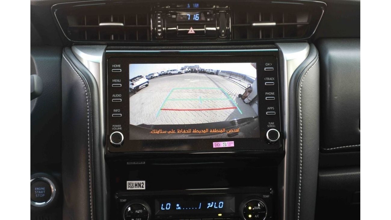 تويوتا فورتونر تويوتا فورتشنر 2024 4.0 4X4 HI Adventure - أسود من الداخل أسود | للتصدير فقط