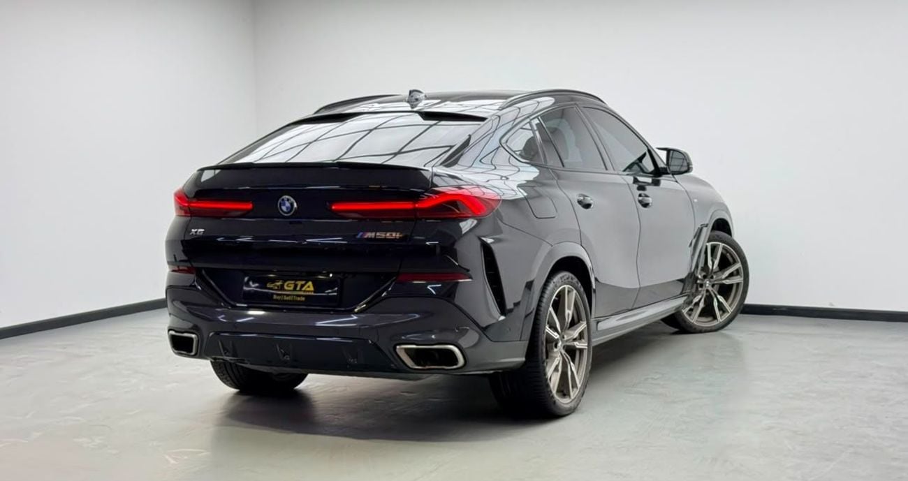 BMW X6 M 50i 2021 BMW X6 M50i, Warranty, Full BMW Service History, Fully Loaded, Excellent Condition, GCC