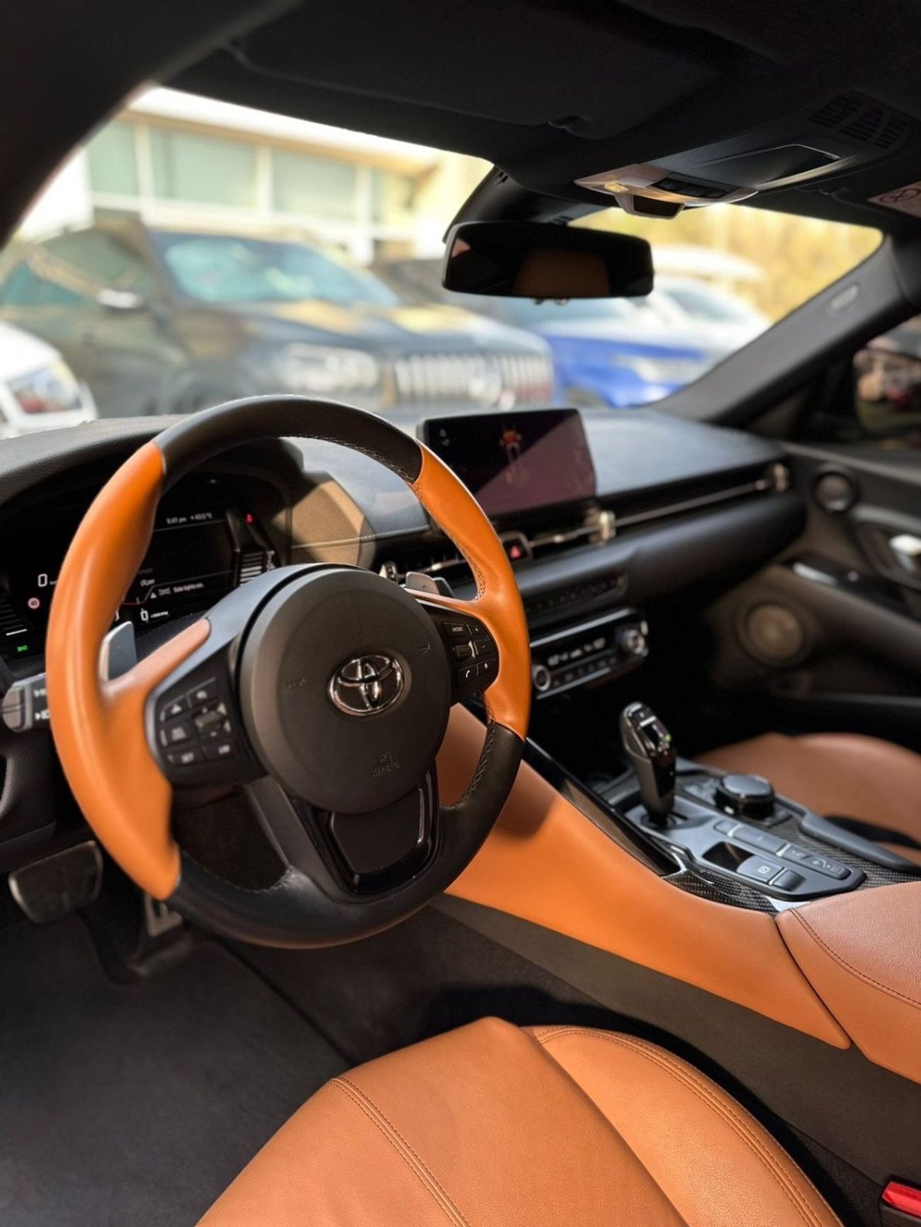 Toyota Supra GR RB 3.0L TOYOTA SUPRA GR GCC 2023 Service history (under warranty) Original paint  full option Ful